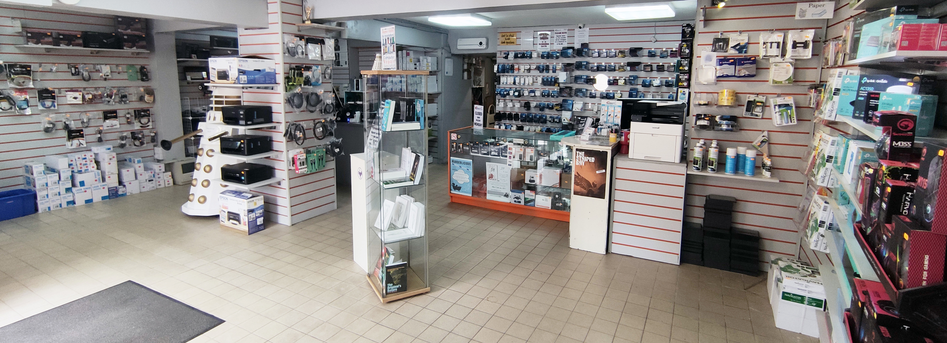 Inside the Complete Computing SW store in Bideford